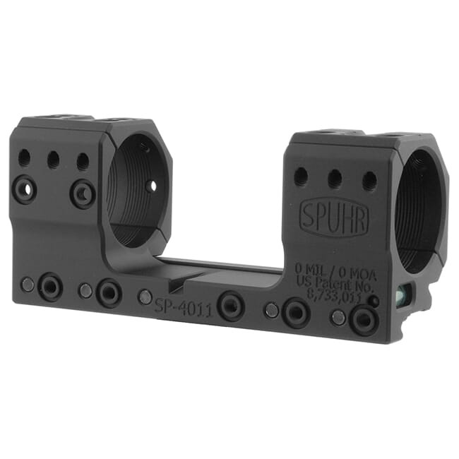 Spuhr Unimount 34mm 0MIL/0MOA 1.102" Picatinny Scope Mount SP-4011