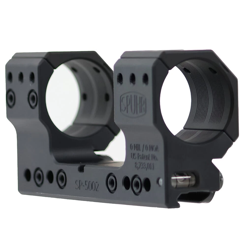 Spuhr Steel Side Clamp Picatinny Scope Mount 35mm H38mm/1.5" 0MIL/0MOA PIC SP-5002M