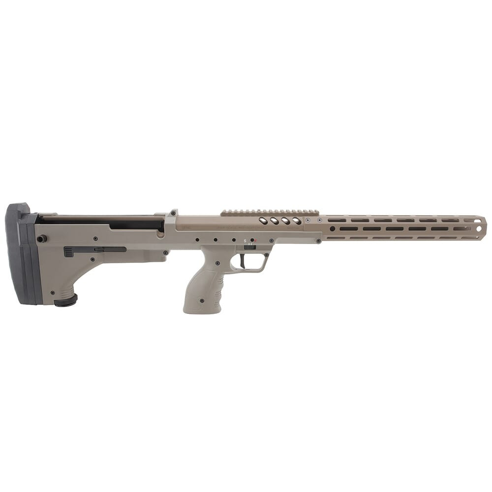 Desert Tech SRSA2 RH FDE/FDE Rifle Chassis w/Monopod SRS-CH-SR-FF