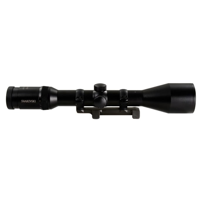 Swarovski 3-12x50 Habicht with Blaser rail mount(non quick release), Light usage marks on turret and tube-UB314