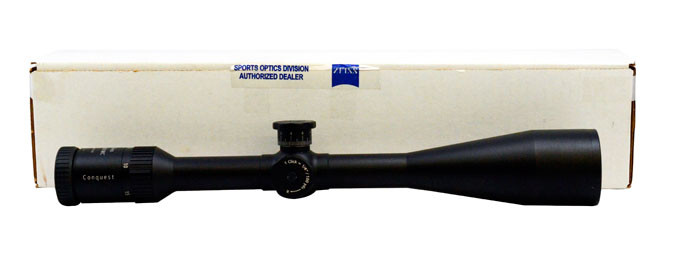 Zeiss Conquest 6.5-20x50 Zplex Reticle, In good condition with light ring marks, Comes with lens covers - UB499