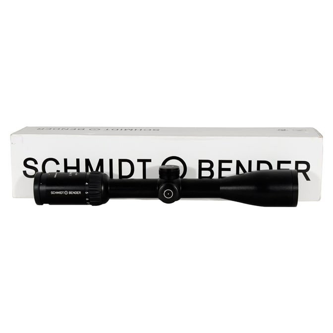 Schmidt Bender Summit 2.5-10x40 Reticle A7, .25 MOA, In good condition w/ very light ring marks, comes with lens cover-UB547