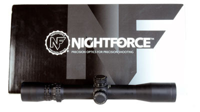 Nightforce NXS 2.5-10x32 Mil-Dot.  In good condition with light ring marks. Comes instructions.-UB661