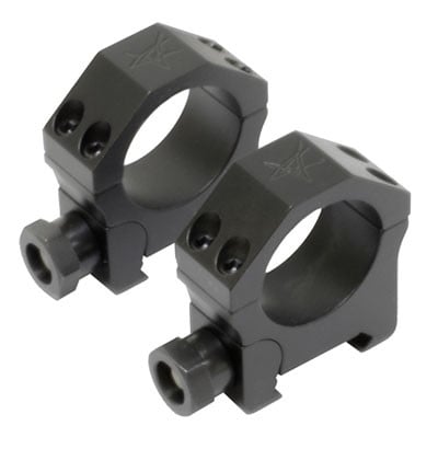 Volquartsen Nova Alloy Black 30mm Low Scope Rings