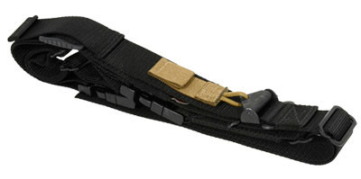 TAB RAS Fastex Buckles Black No swivels RAS-B-NS