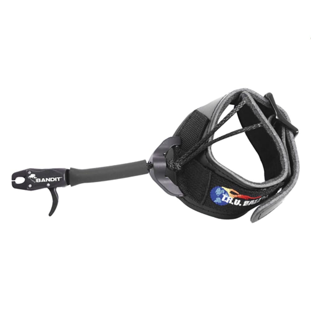 T.R.U. Ball Archery Bandit Velcro Black Large Release TBDV-BK-L