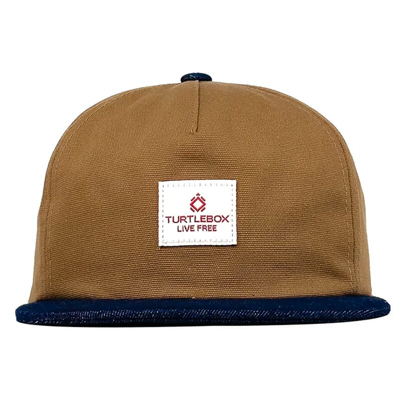 Turtlebox Jean Bill Roughwear Flat Brim Hat TBHAT-ROUGHWEARFLAT