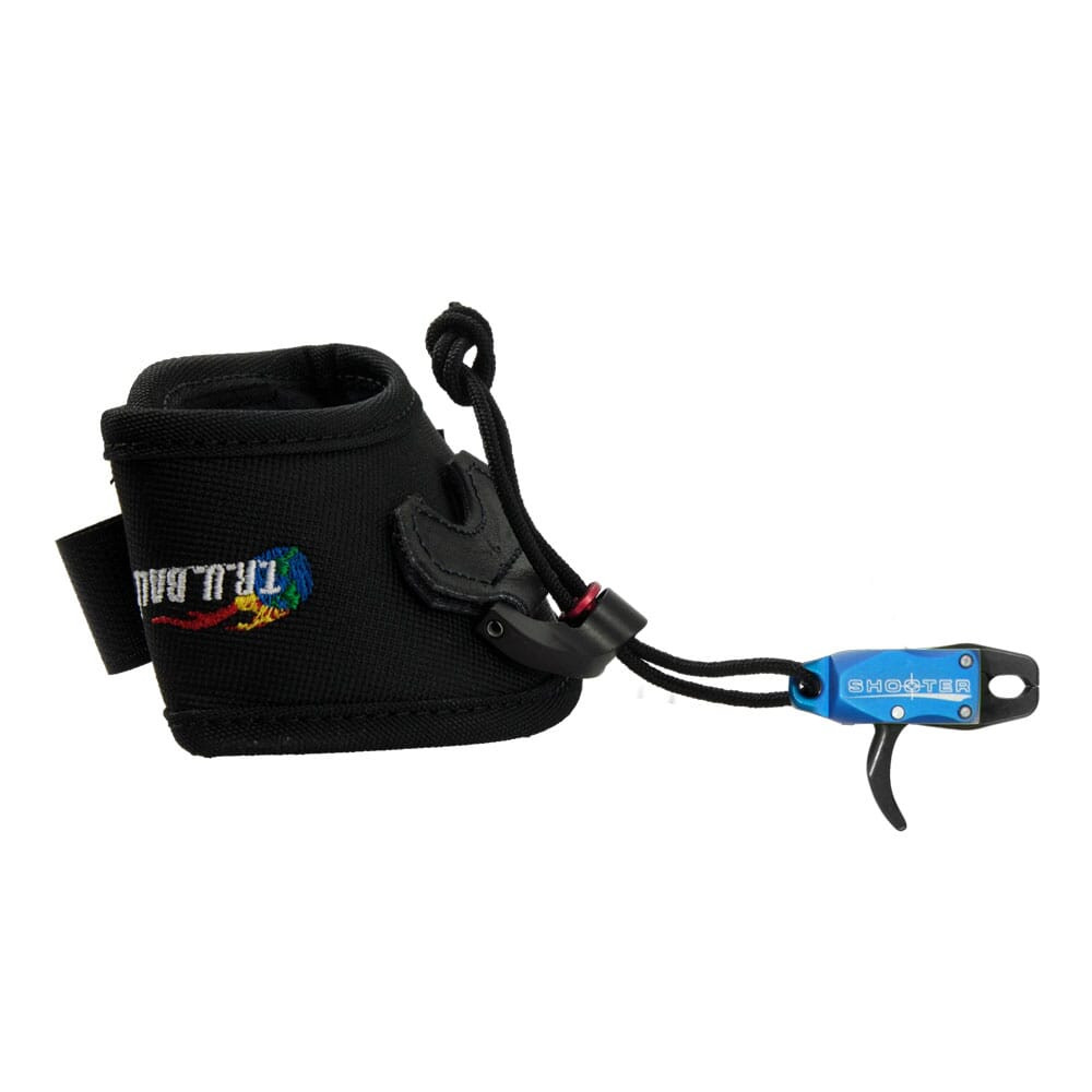 T.R.U. Ball Archery Shooter Velcro Blue Junior Release TOOV-BL-JR