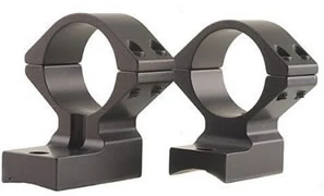 Talley One piece aluminum ring set, One inch , Browning BAR,BPR,BLR; Winchester SXR, Benelli R1 Medi