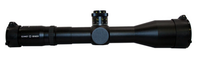 Schmidt Bender PMII 3-12x50 Illum Gen2 Mildot Reticle, DT turret .25 MOA clicks - Excellent condition with faint ring marks. Item #UB252