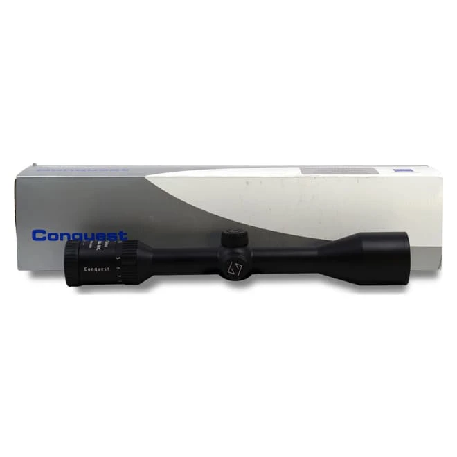 Zeiss USED Conquest 3.5-10x44mm #20 Z-Plex Hunting Turrets Riflescope 521420-9920-000 - w/Lens Cover & Light Ring Marks UB388