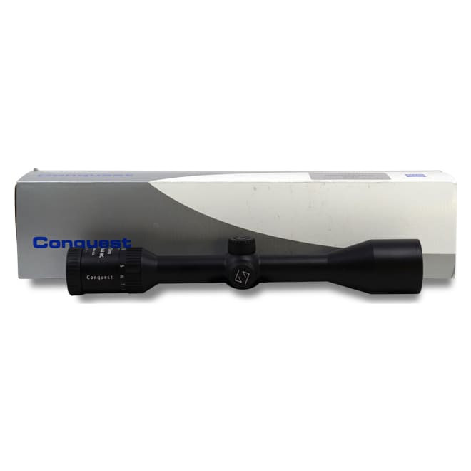 Zeiss USED Conquest 3.5-10x44mm #20 Z-Plex Hunting Turrets Riflescope 521420-9920-000 - w/Lens Cover & Light Ring Marks UB388