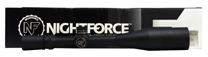 Nightforce NXS 5.5-22x56 NP1, high speed ( Non Zero Stop), comes with lens cover and sun shade, In very good condition with  light ring marks-UB498