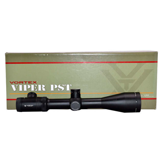 Vortex Viper PST 4-16x50 Rifle Scope EBR-1 MRAD, Comes with lens cover and sunshade, very good condition with light ring marks-UB528