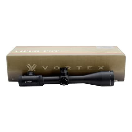 Vortex Viper PST 4-16x50 FFP Rifle Scope EBR-1 MOA PST-416F1-A, In very good condition with light ring marks. Comes with sunshade-UB561