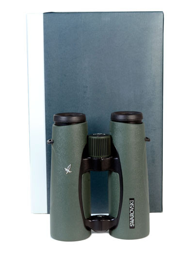 Swarovski EL SWAROVISION 10x42 Binoculars. In very good condition. Comes with neck strap, snap shot adapter, ocular lens cover, case and instructions-UB635