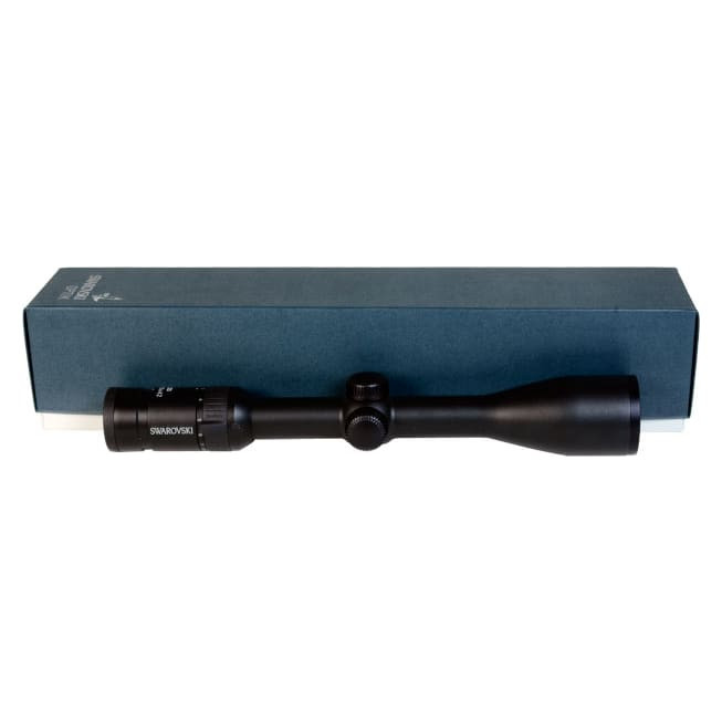 Swarovski Z3 3-10x42 Plex Reticle. In good condition with very light ring marks. Comes with lens cover and instructions.-UB658