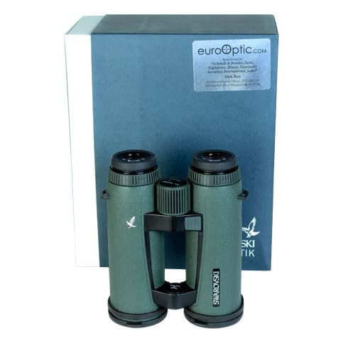 Swarovski USED EL Range 10x42 Laser Rangefinding Binoculars 70010 - V. Good Cond, w/Neck Strap, Lens Cover, Snap Shot, Case & Instructions UB668