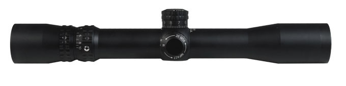 Nightforce NXS 2.5-10x32 Zerostop .25 MOA Mil-Dot. In very good condition with faint ring marks. Comes with flip up lens cover. No Box.-UB753