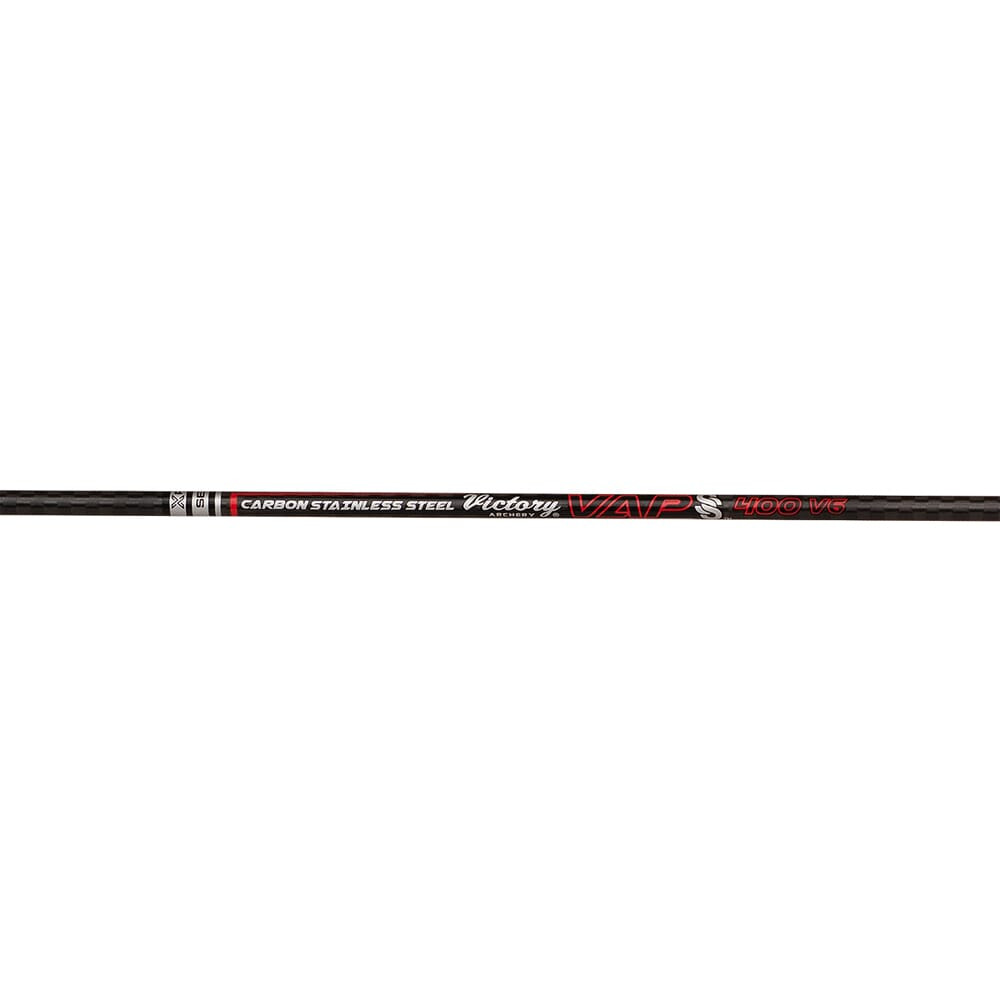 Victory Archery VAP SS Sport 400 Stainless Steel GPI: 8.6 Shafts 12pk VAPSSS-400S-12