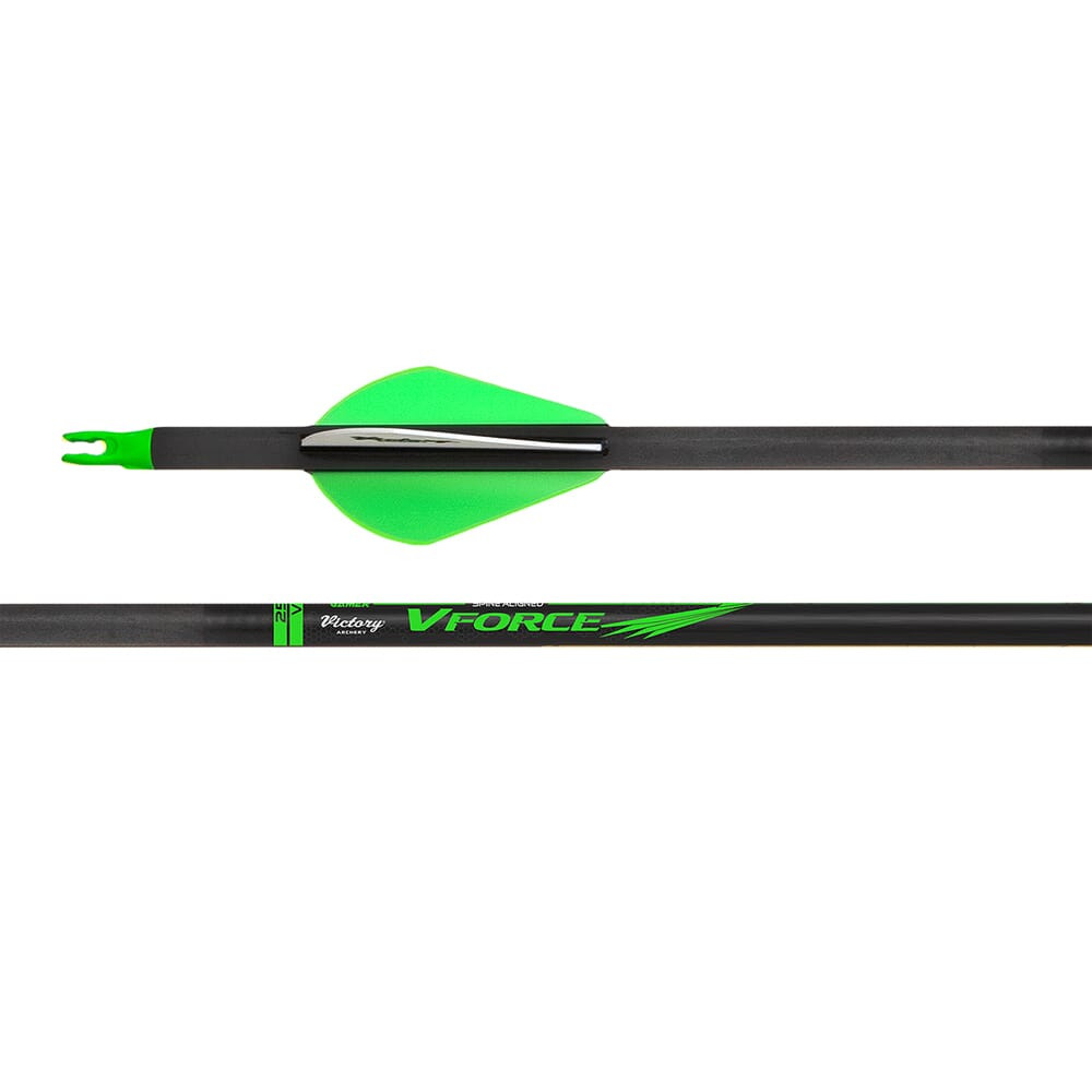 Victory Archery VForce Gamer 600 GPI: 6.6 Fletched Arrow 6pk VFG-600FB-6