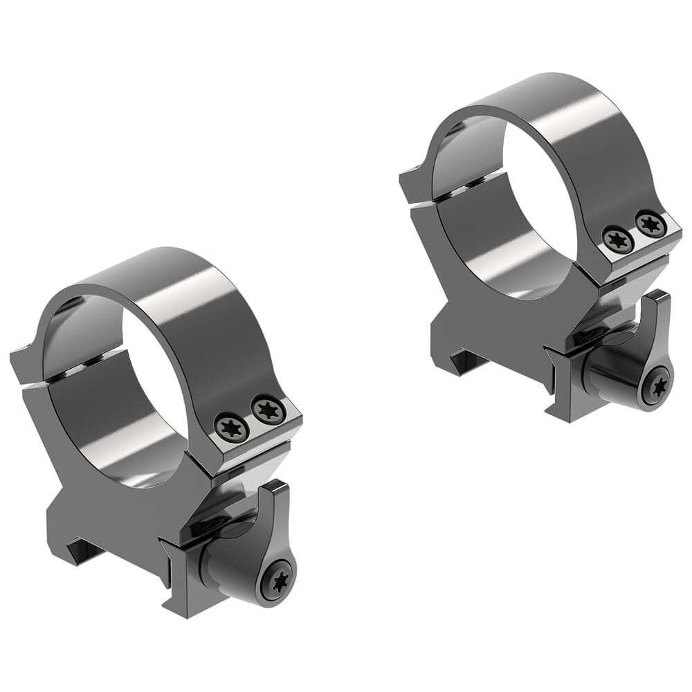 Leupold QRW2 30mm High Glossy Quick-Release Weaver-Style Scope Rings 174077