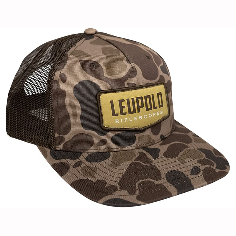 Leupold Duck Camo Trucker Hat Brown 183985