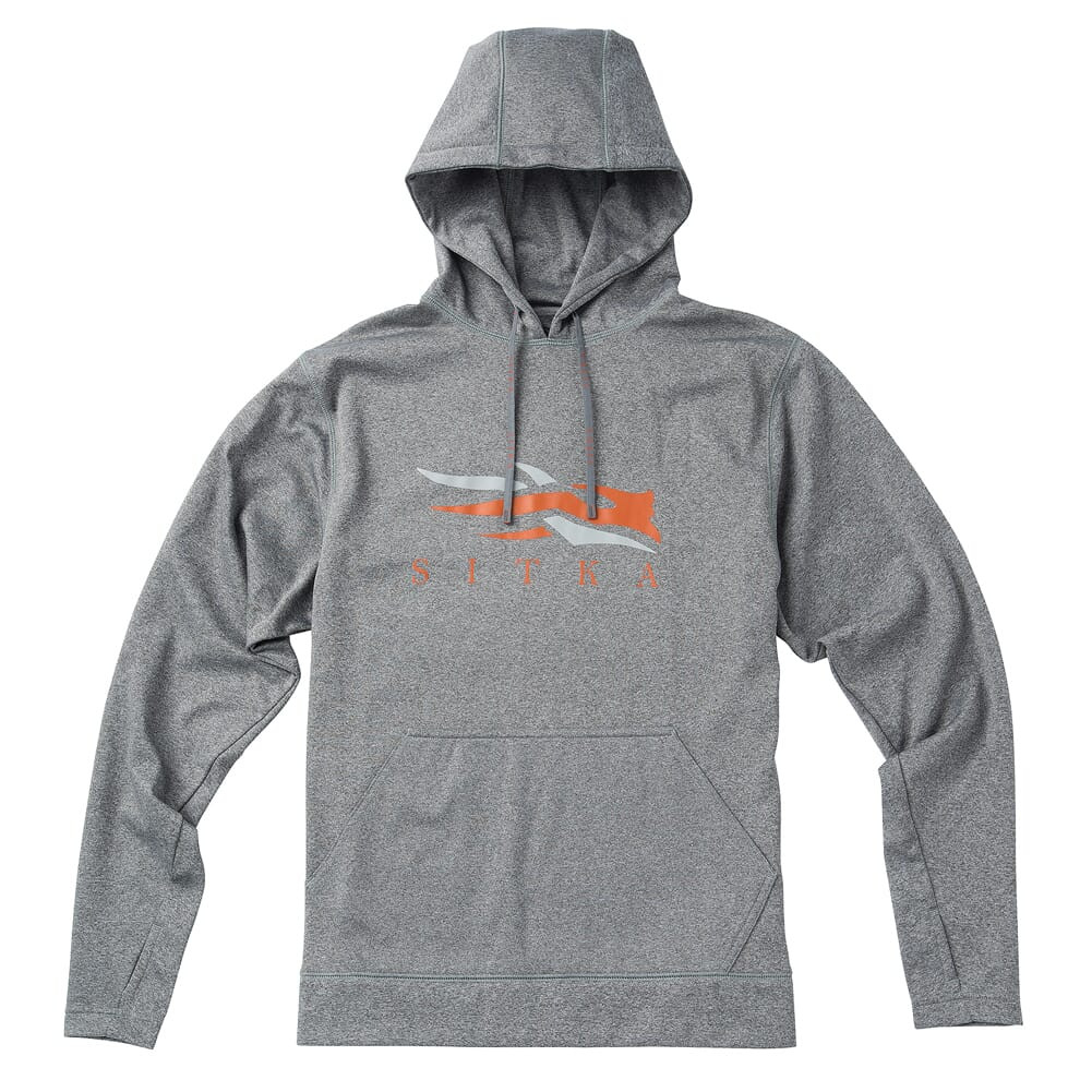 Sitka Sitka Logo Hoody Heather Grey Medium 20044-HG-M