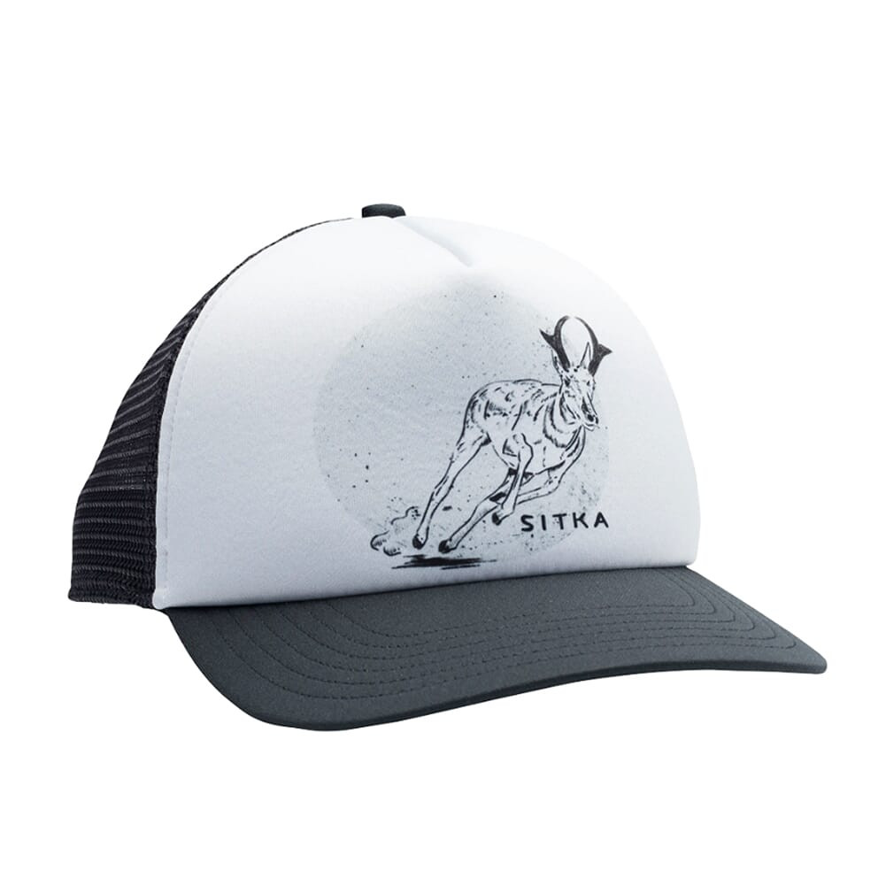 Sitka Gear Lyle Hebel Black Speeder Foam Trucker Hat 20128-BK-OSFA