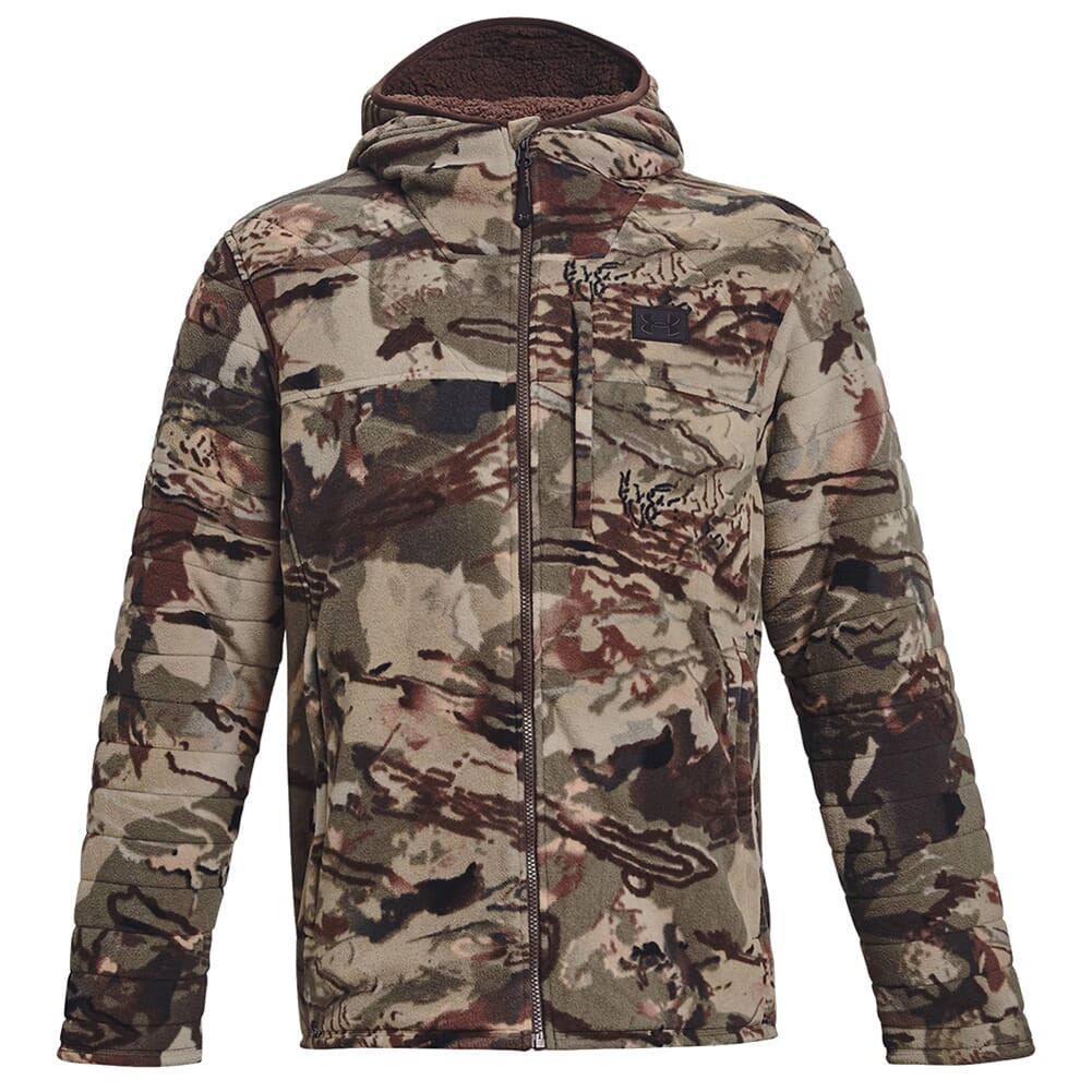 Under Armour Rut Windproof Jacket UA Forest 2.0 Camo/Black 1365611-988