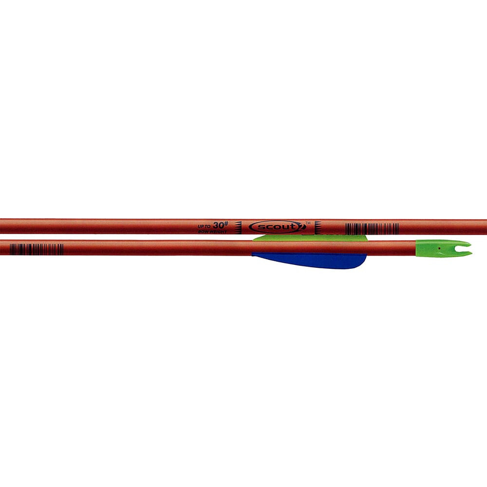 Easton Scout II Fiberglass Arrow w/3" Vanes 228159