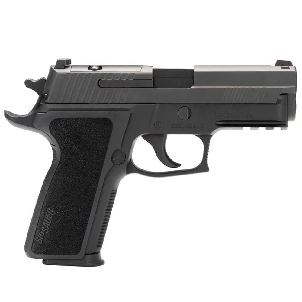Sig Sauer P229 Elite Compact 9mm 3.9" Bbl Optics Ready Black DA/SA Pistol w/(2) 10rd Steel Mags, E2 Grip & SIGLITE 229R-9-BSE-R2