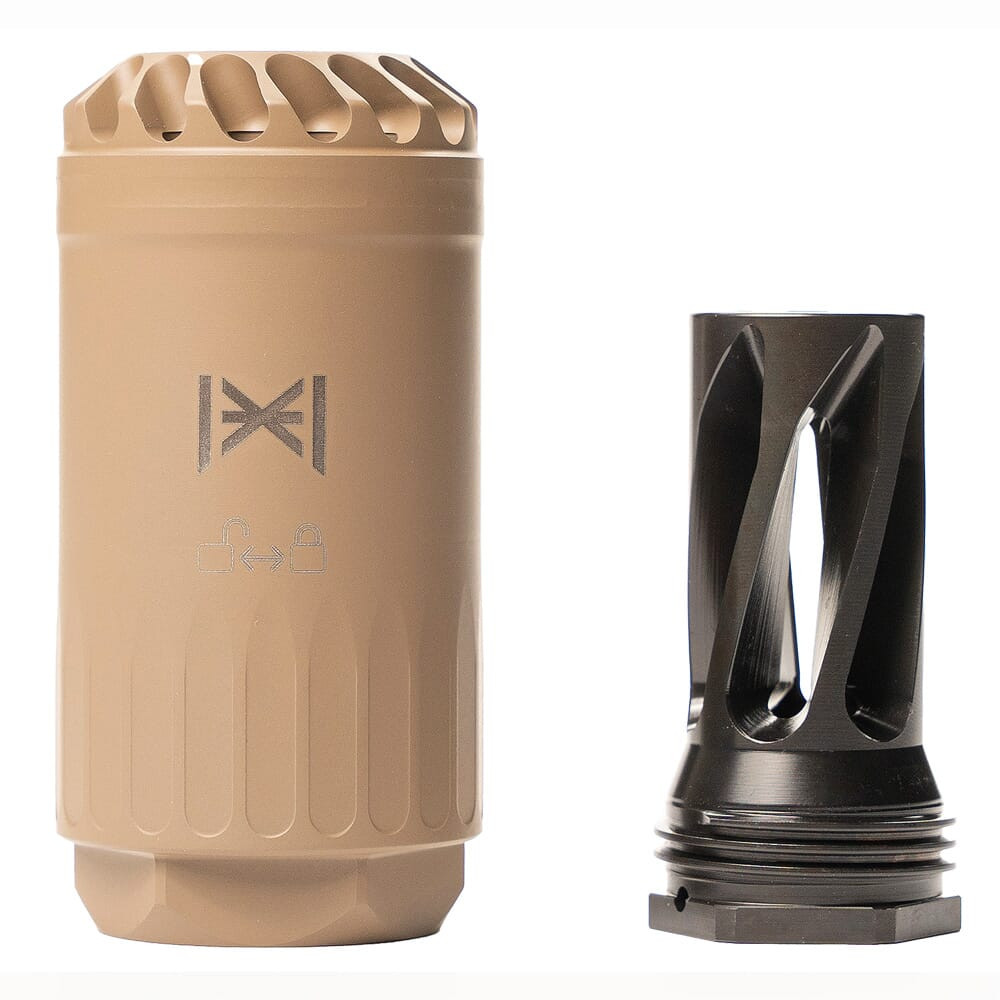 HUXWRX Blastphemy + Flash Hider 556 1/2x28 FDE Accessory 3064