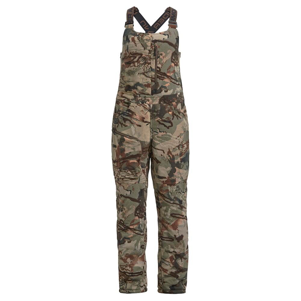 Under Armour Whitetail Women's Rut Windproof Bib UA Forest All Season Camo/Timber 1378820-994 Jacket, S