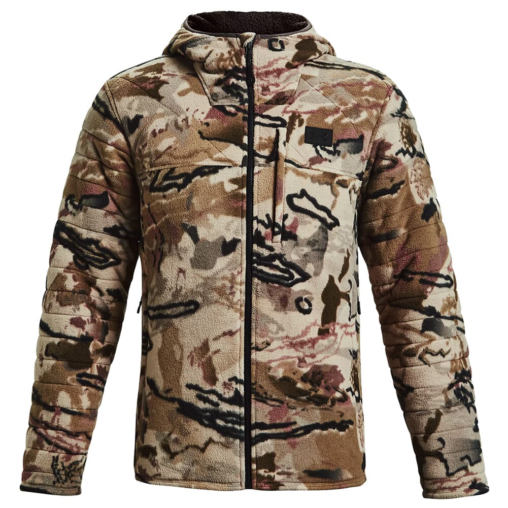 Under Armour Rut Windproof Jacket UA Barren Camo/Black 1365611-999