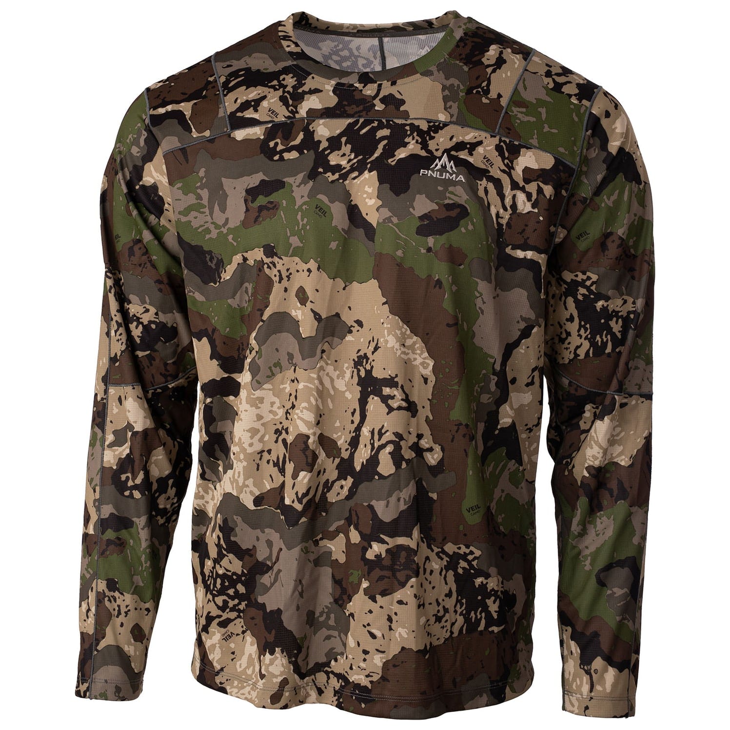 Pnuma Outdoors Pnuma Outdoor Renegade Long Sleeve Shirt Caza Veil Camo P304C in Veil Caza, Small