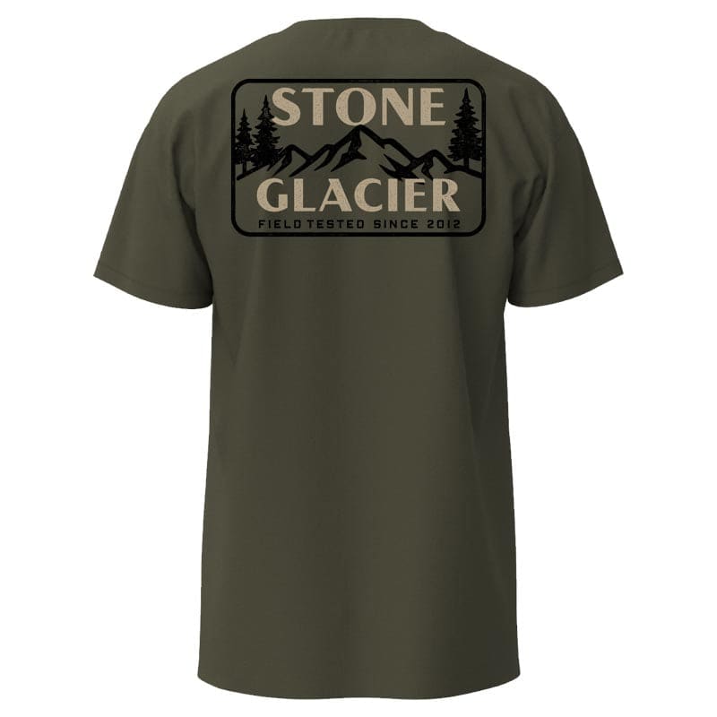 Stone Glacier SG Ridge T-Shirt Army Green 60234-AG, XL