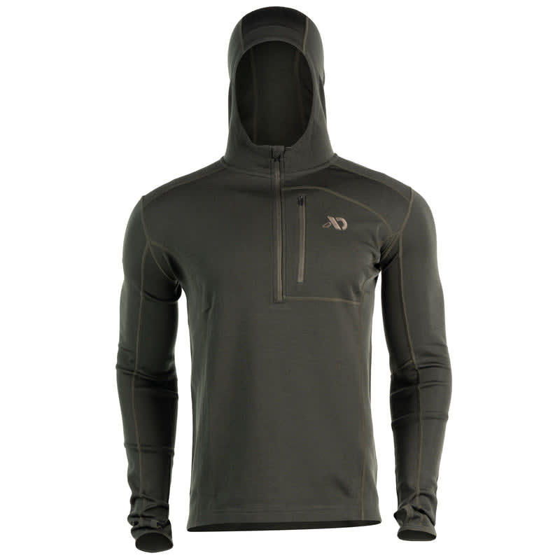 First Lite Men's Kiln Hoody Dark Moss MTKHDDM, Medium