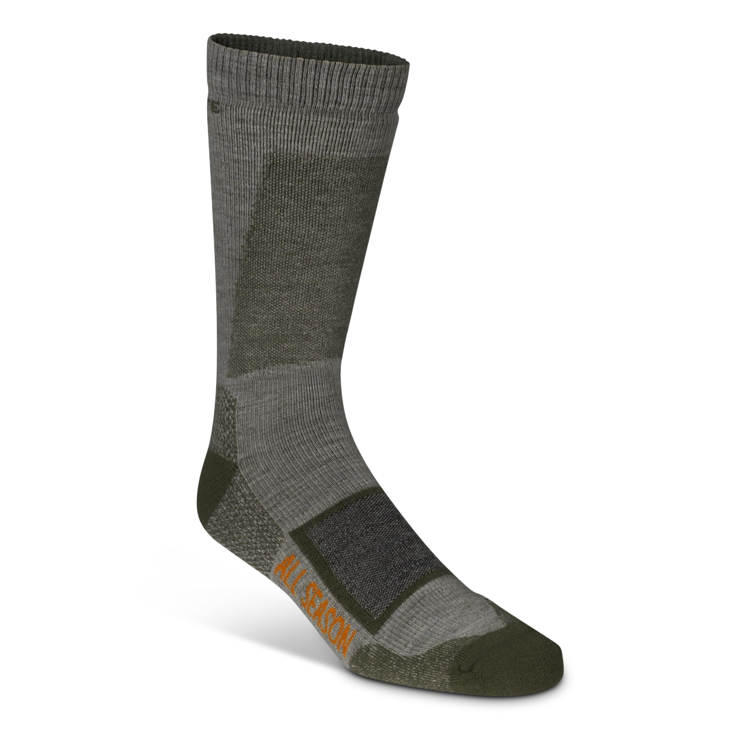 First Lite All Season Merino Crew Top Sock Conifer MAASCCN, Large