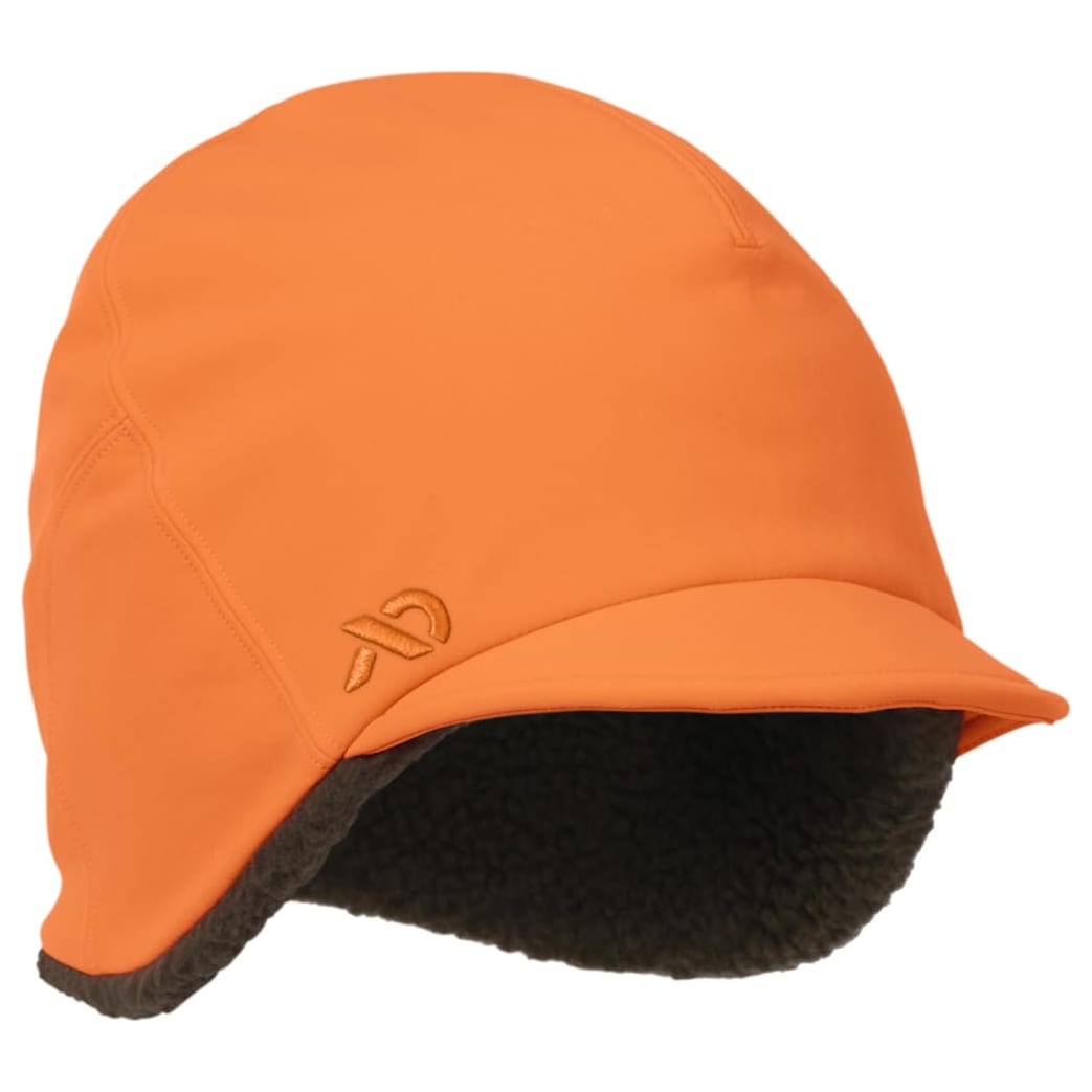 First Lite Tundra Brim Beanie Hunters Orange MATBBHO in Blaze Orange, Medium