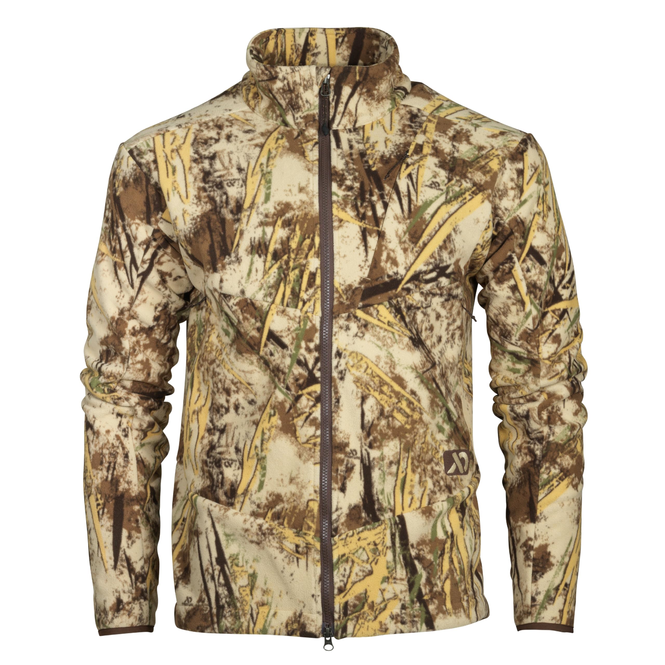 First Lite Men's Challis Fleece Jacket Typha MOCHFTY, Large