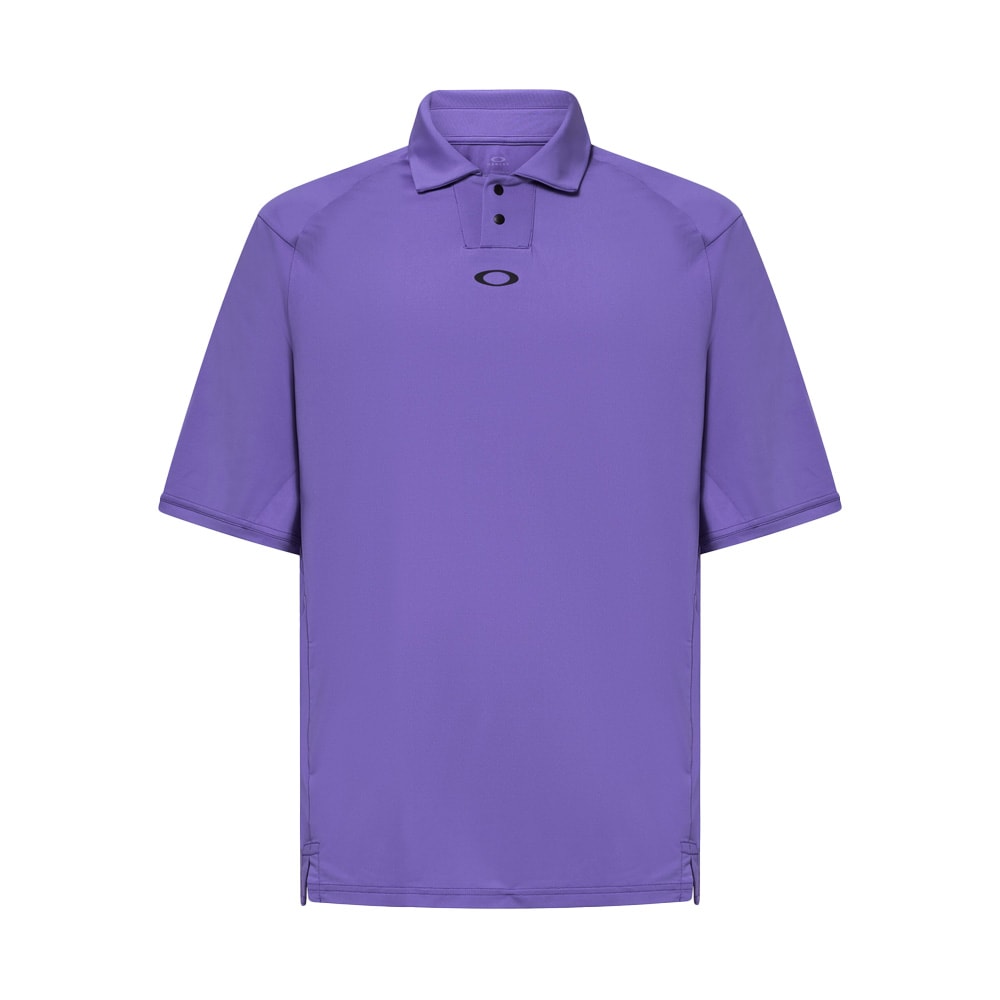 Oakley Men's Fluorite Purple Golf Oakley Reduct Polo FOA405494-8AN Top, Small