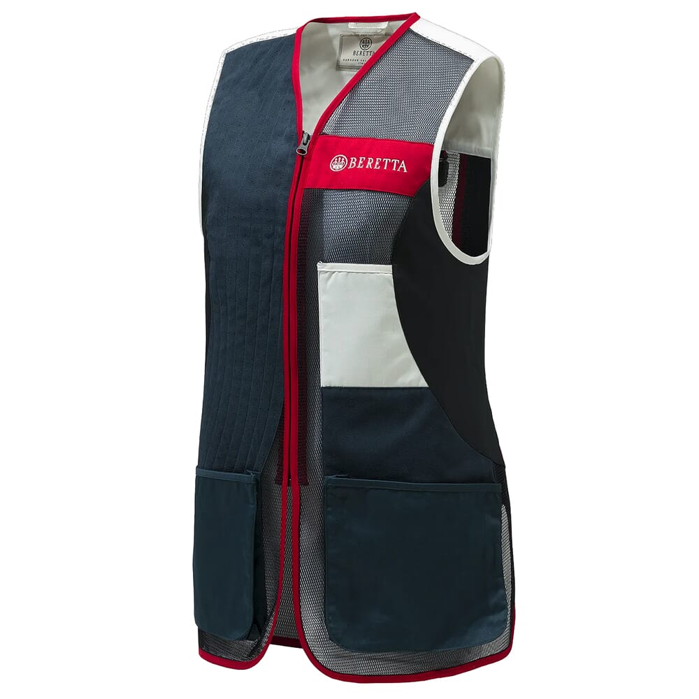 Beretta Women's Uniform Pro 20.20 Micro Vest Blue Total Eclipse/White GT951T155305AZ, Medium