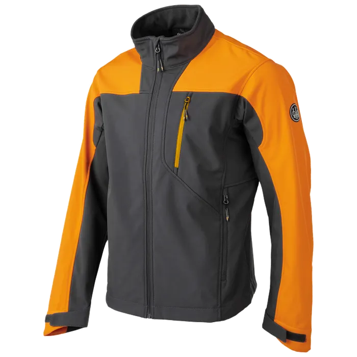 Beretta Beretta Daybreak Softshell Jacket Charcoal/Blaze Orange GU385T2447096A - $189.00 at Scopelist.com