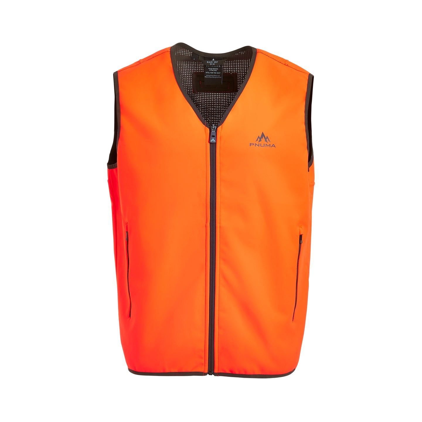 Pnuma Outdoors Blaze Vest Blaze Orange BV-BO, XL