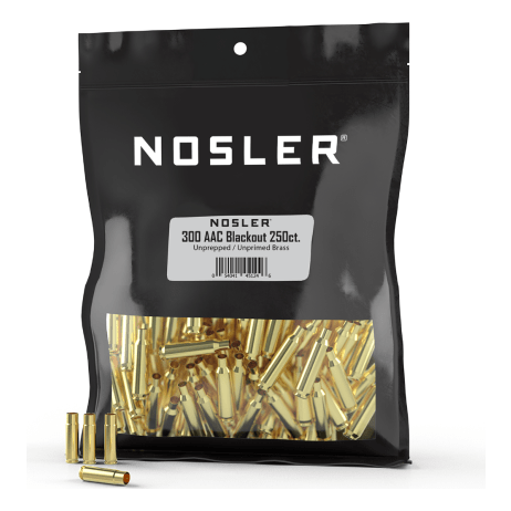 nosler Nosler Brass - 300 Blackout (250ct) Bulk Brass Bag 45124 - $190.99 at Scopelist