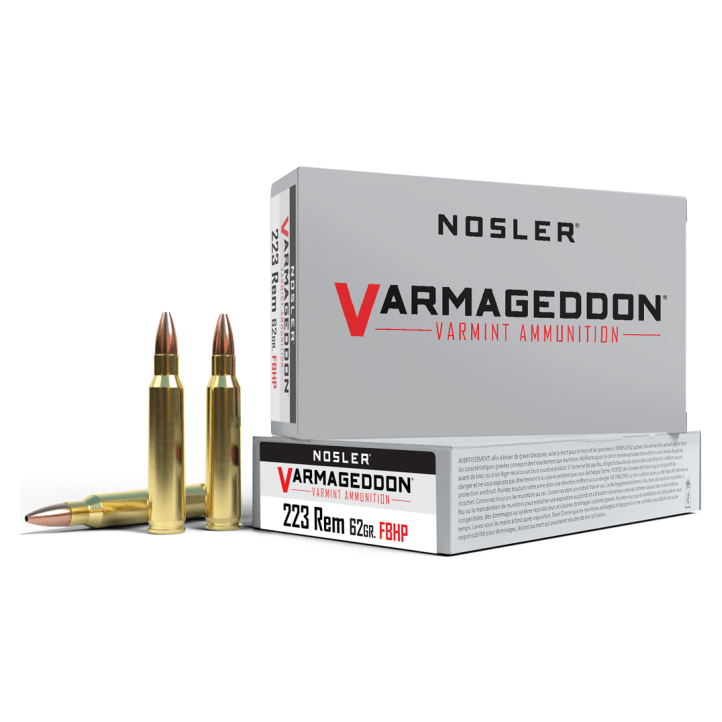 nosler Nosler Varmageddon VGA - 223 Rem 62g VG HPFB (20ct) Ammunition 40223 - $36.99 at Scopelist.com