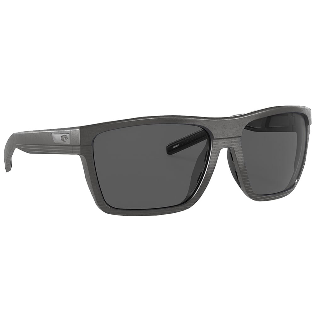 Costa Del Mar Costa Pargo Net Dark Grey Frame Sunglasses w/Grey 580G Lenses 06S9086-90860261