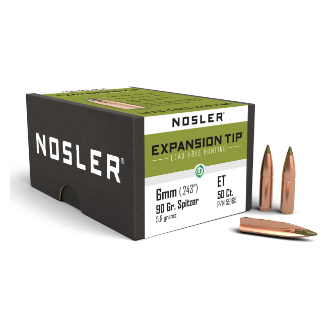 nosler Nosler E-Tip ET - 6mm 90g SP b555 (50ct) Bullets 59165 - $50.99 at Scopelist