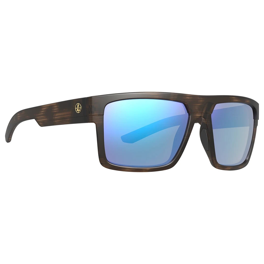 Leupold Becnara Matte Tortoise, Blue Mirror Lens Performance Eyewear 179632